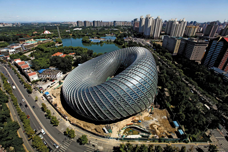 Illustration for article titled These Fantastic Buildings Are Like Wedding Rings For Giants